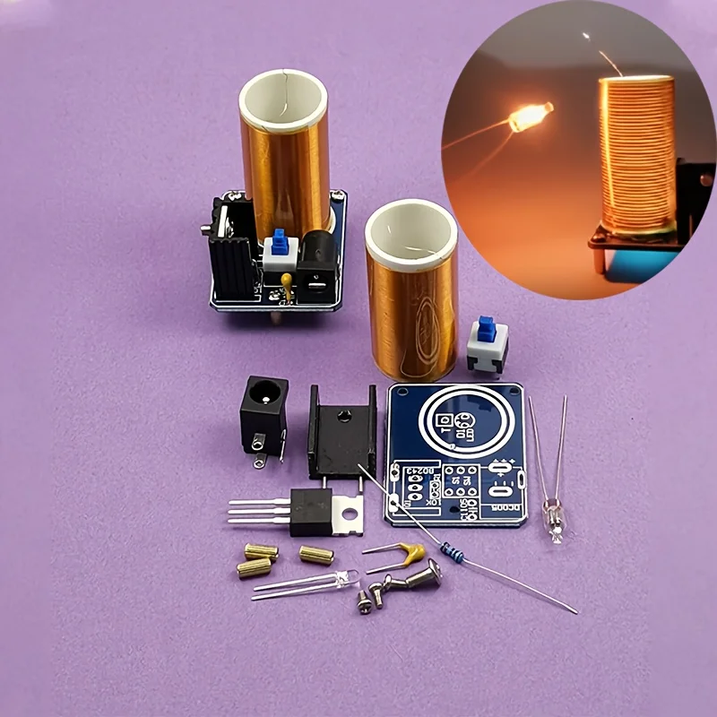 Diy Electronics Kits For Kids - Mini Tesla Coil Kit BD243 DIY
