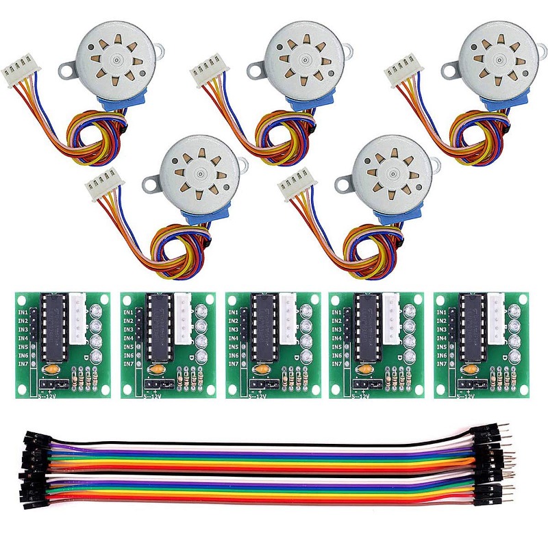 5Sets ULN2003 28BYJ-48 5V Step - Stepper Motor 28Byj ulasan dan harga