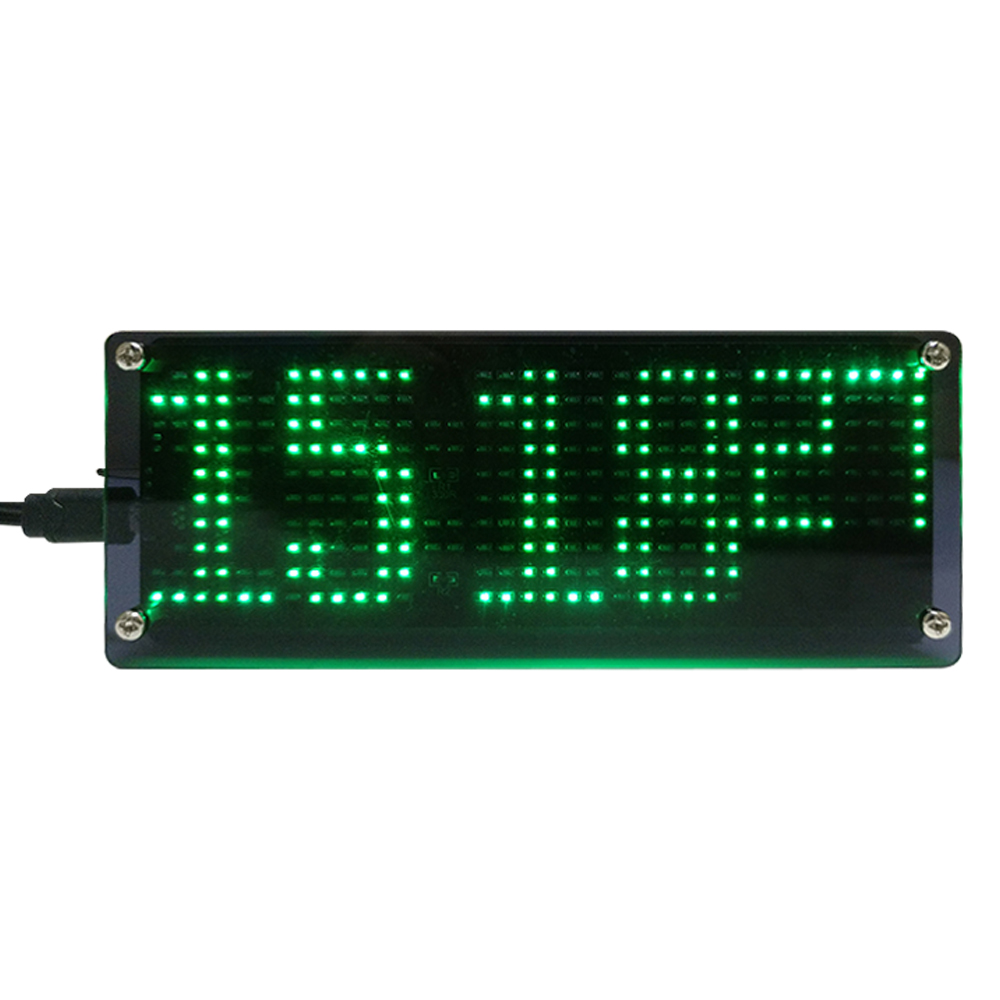 DIY Digital Dot Matrix Clock E - Diy Electronics Kits For Kids ulasan dan harga