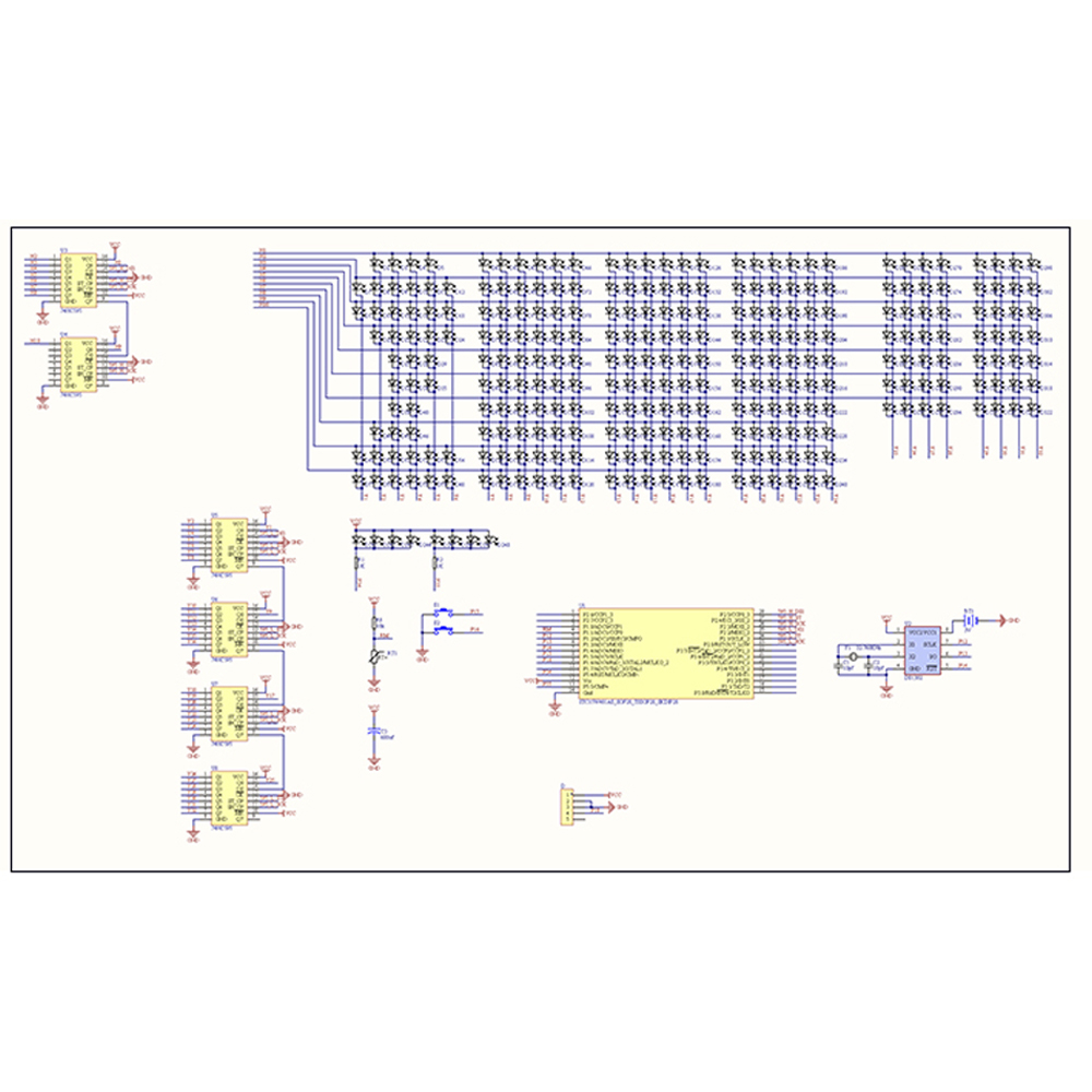 DIY Digital Dot Matrix Clock E - Diy Electronics Kits For Kids ulasan dan harga