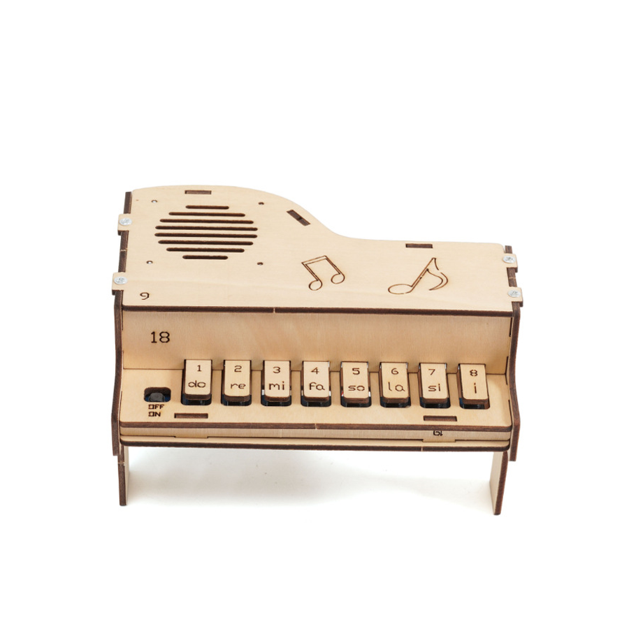 DIY Wooden Electronic Piano Mo - Diy Electronics Kits For Kids ulasan dan harga