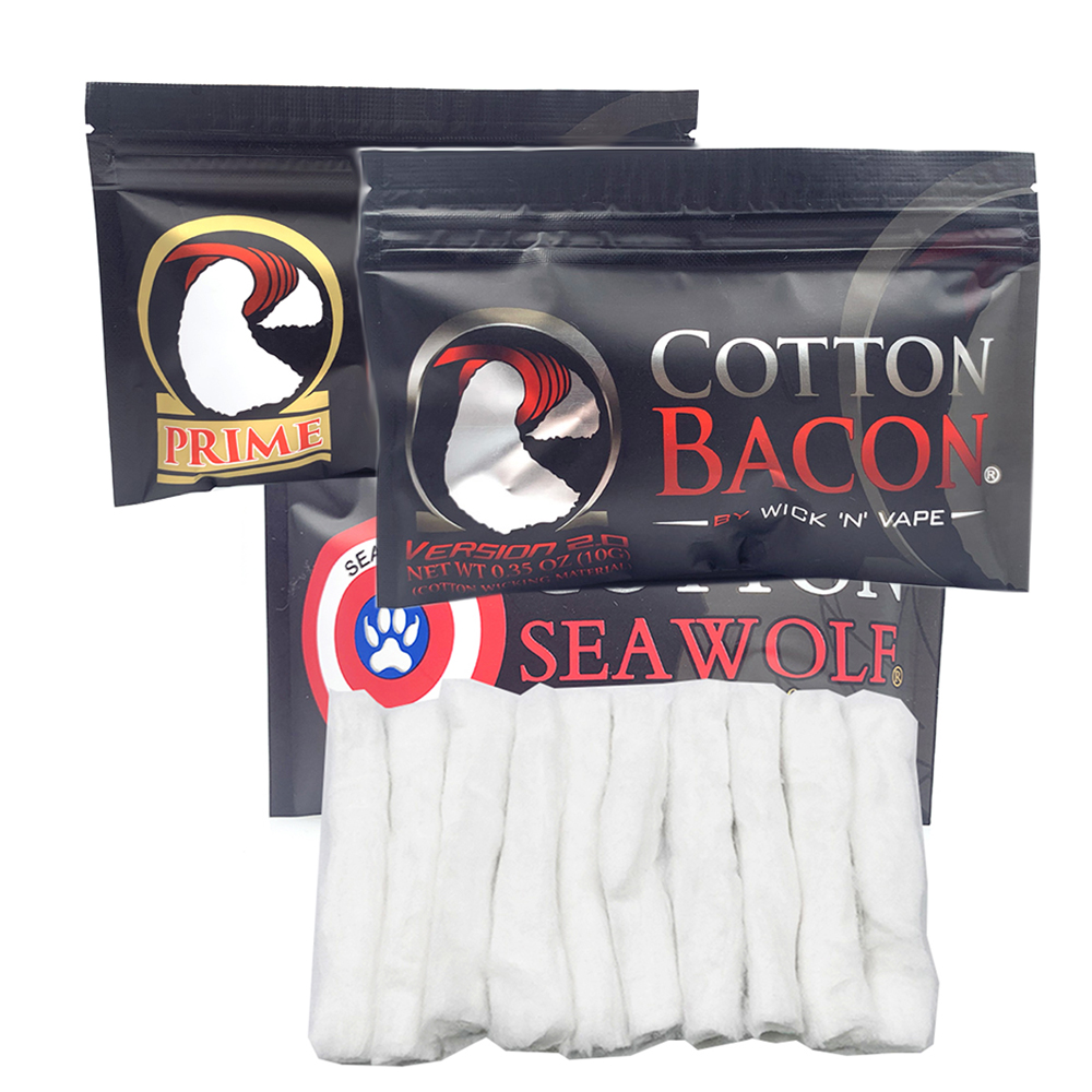 2Pack Cotton Bacon Prime Silve - Diy Vape Electronics ulasan dan harga