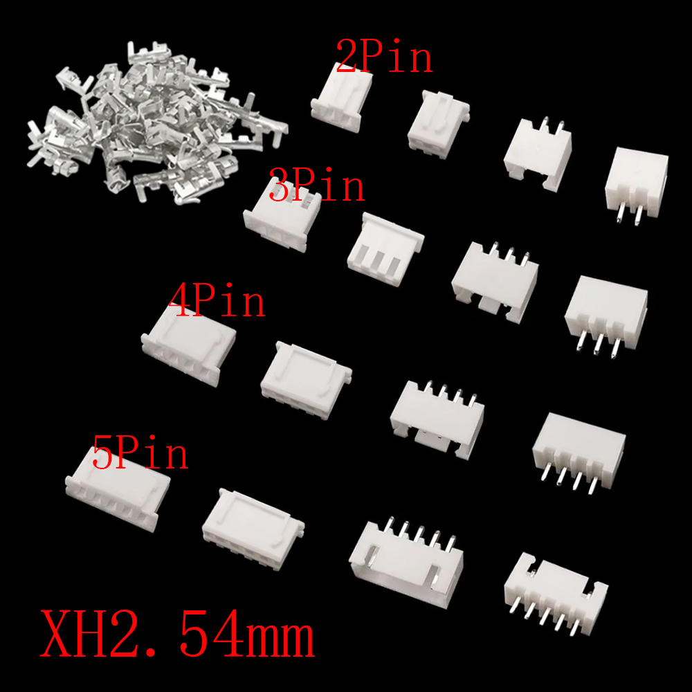 100Pcs XH2.54 JST Connector Te - Male Female Header Pin ulasan dan harga