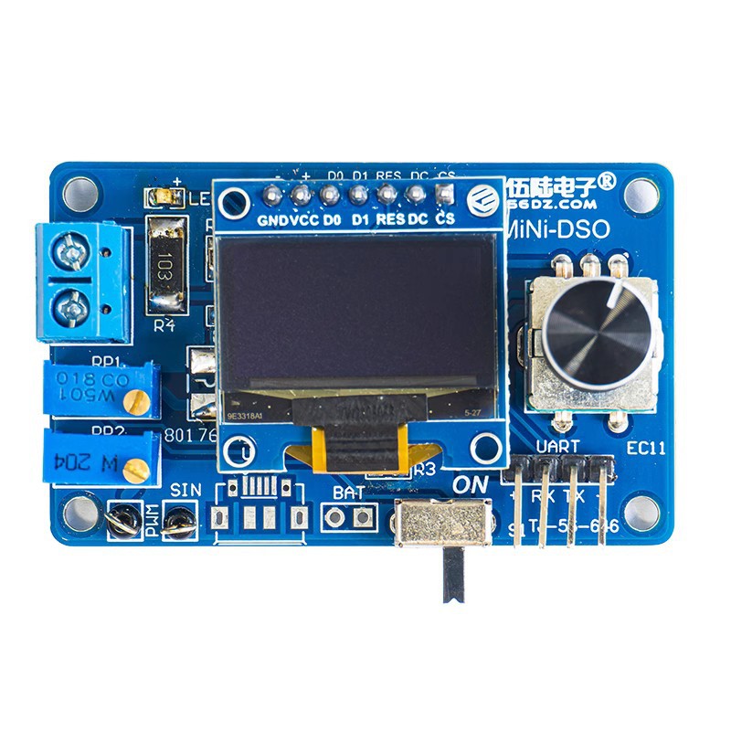 Mini DOS LCD oscilloscope kit  - Oscilloscope Dso Mini ulasan dan harga