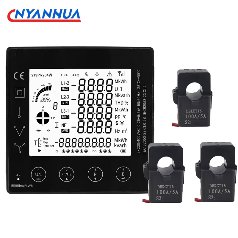 3 Phase Energy Consumption Met - Diy Electronics Store ulasan dan harga