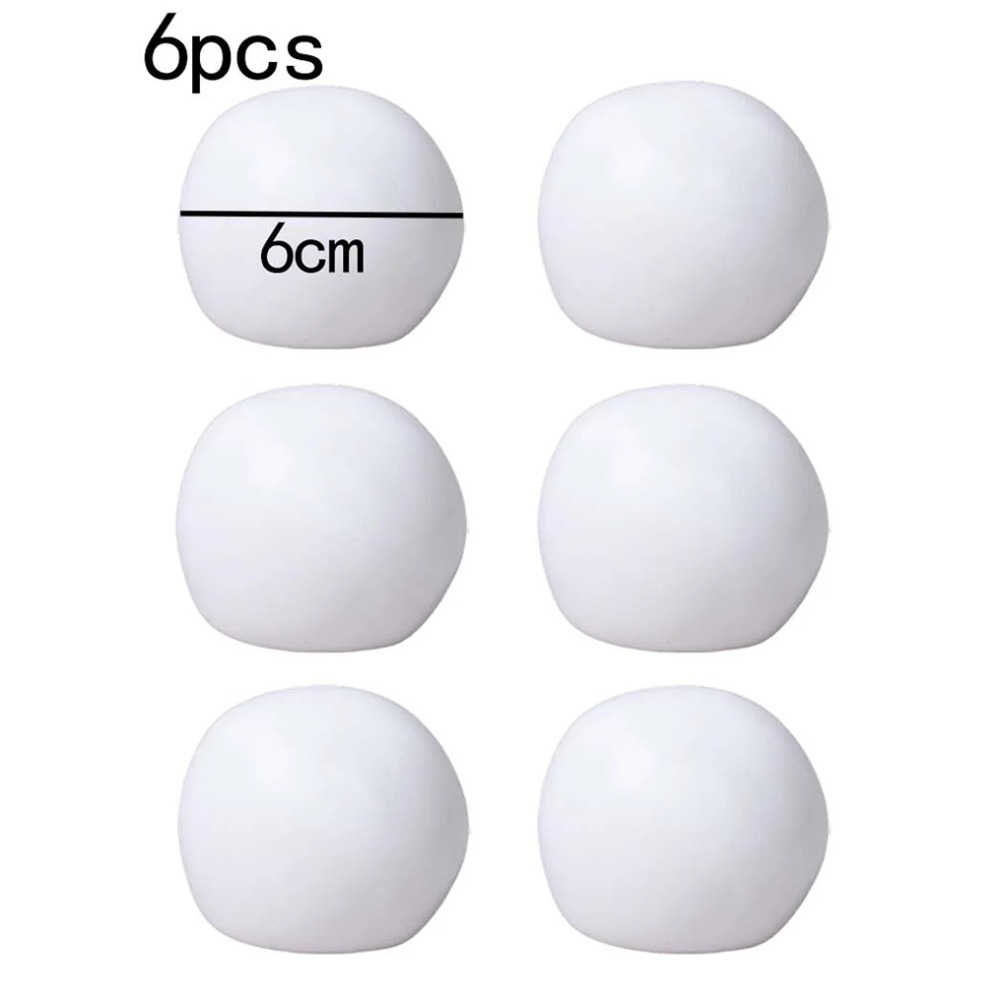6Pcs TPR Clear Empty Ball Tran - Diy Electronics Components ulasan dan harga