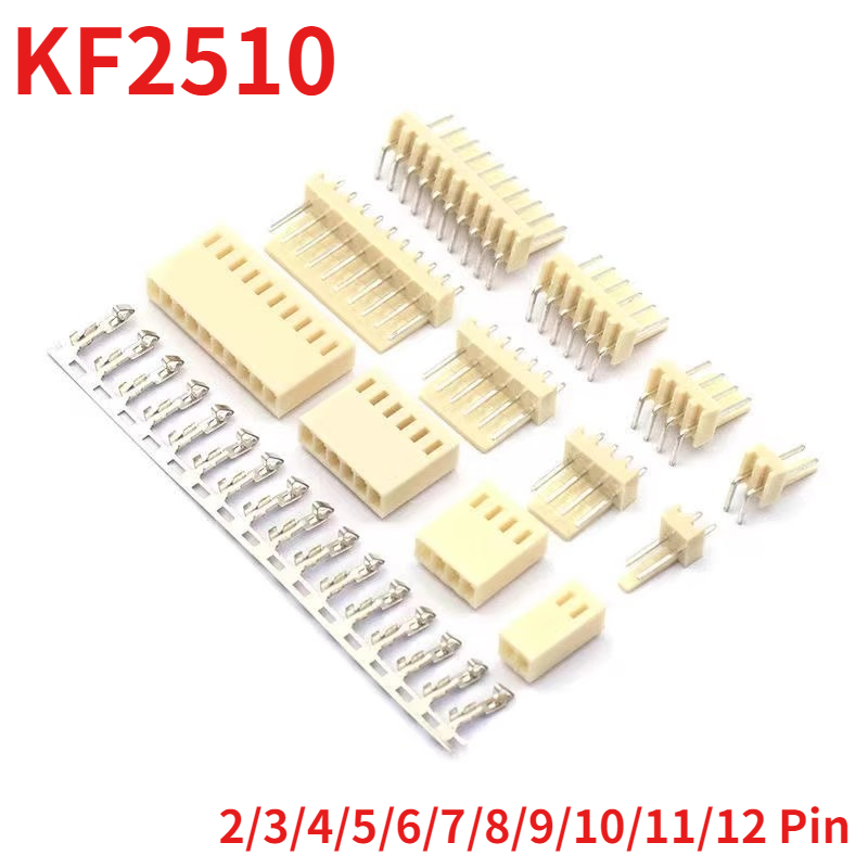 50PCS KF2510 2P 3P 4P 5P 6P 7/ - Male Female Header Pin ulasan dan harga