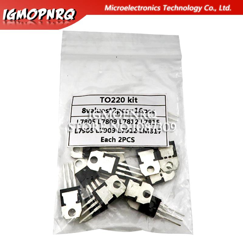 8value*2PCS=16PCS 7805 7809 78 - Lm317 Voltage Regulator ulasan dan harga