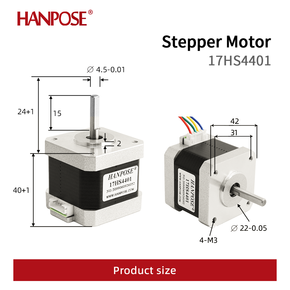 HANPOSE Nema17 Stepper Motor,  - Stepper Motor 28Byj ulasan dan harga