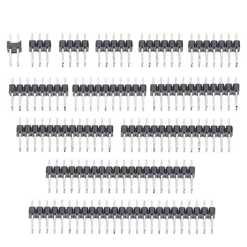 10PCS 2.54MM 2 * 2/3/4/6/8/10/ - Male Female Header Pin ulasan dan harga