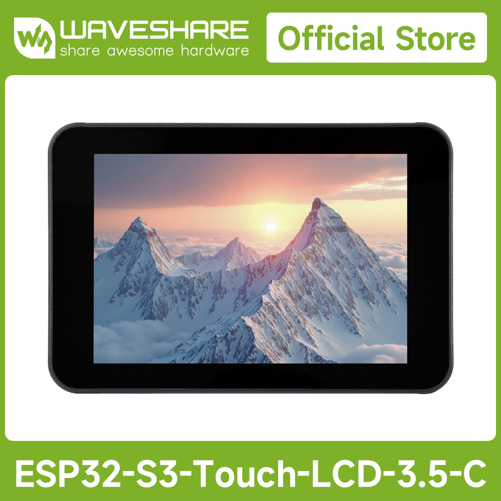 Waveshare ESP32-S3 3.5inch Cap - Esp32 Wifi Bluetooth ulasan dan harga