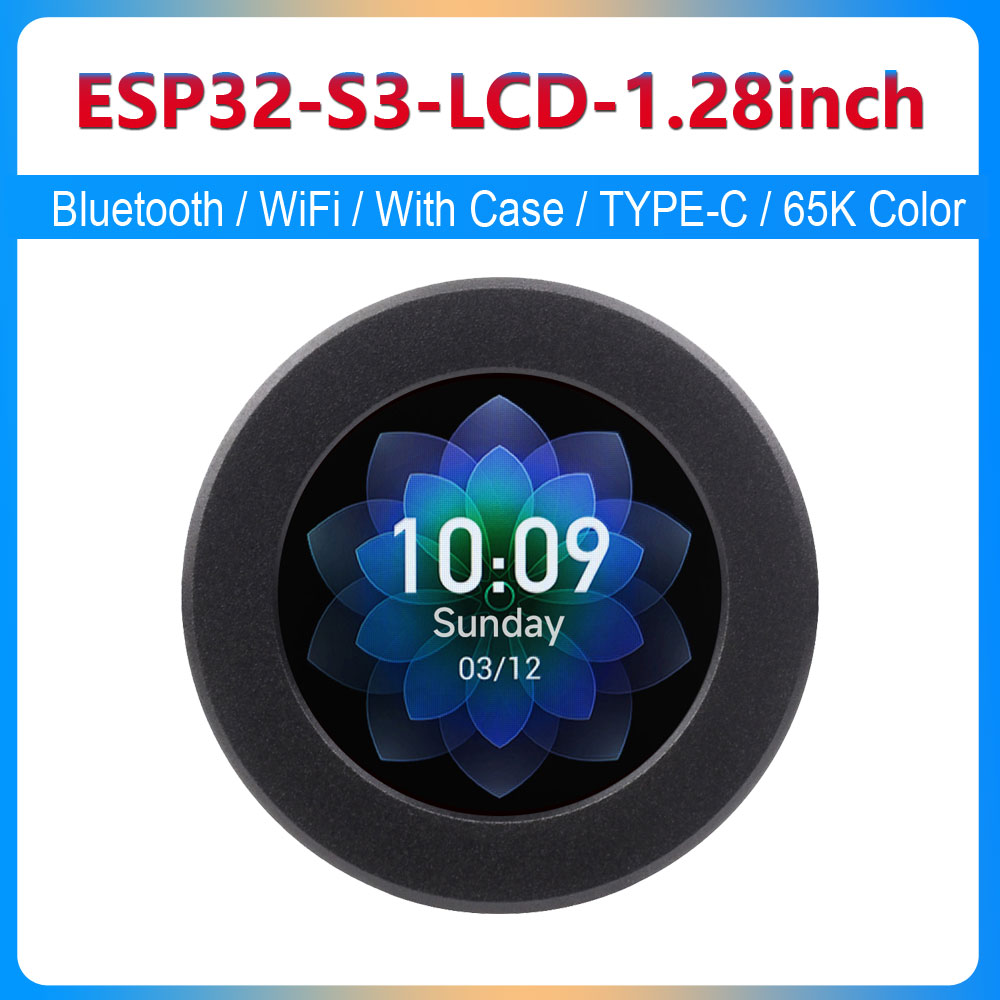ESP32-S3 1.28inch Round LCD Di - Esp32 Wifi Bluetooth ulasan dan harga