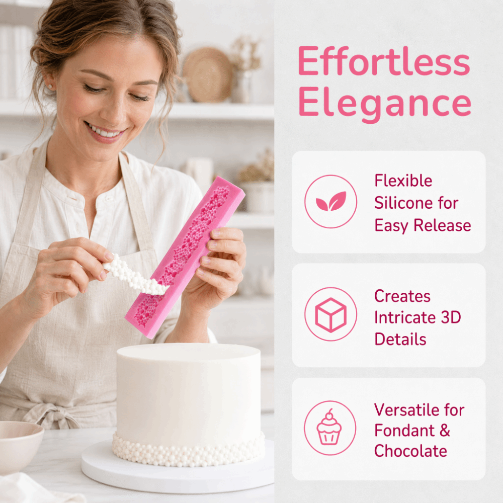 Durable Food Grade Fondant Mol - Diy Electronics Components ulasan dan harga