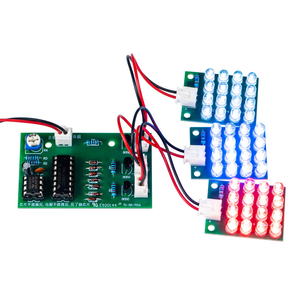 DIY Electronic Kit LED Three-C - Diy Electronics Kits For Kids ulasan dan harga