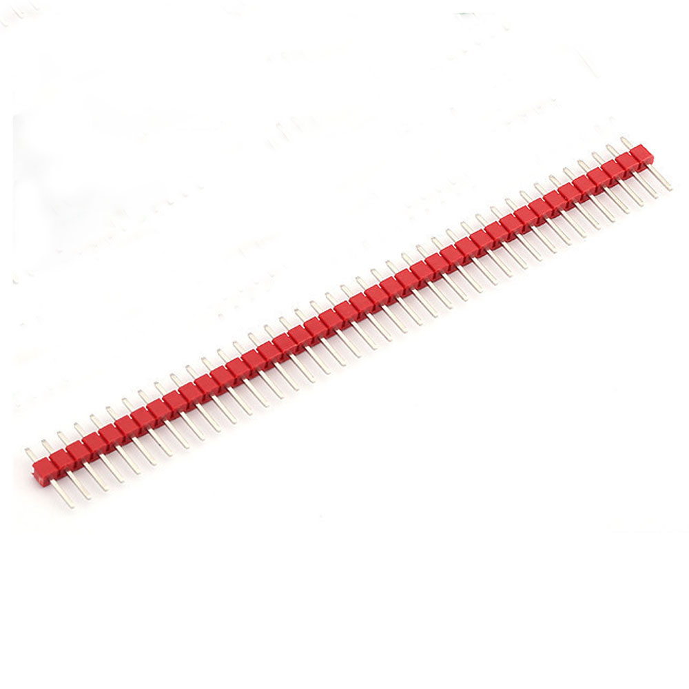 10PCS 2.54mm 1X40Pin Single Ro - Male Female Header Pin ulasan dan harga