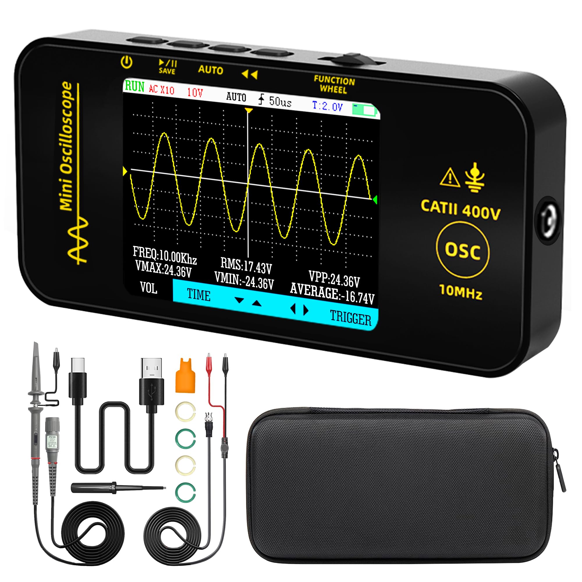 BSIDE Mini Digital Oscilloscop - Oscilloscope Dso Mini ulasan dan harga
