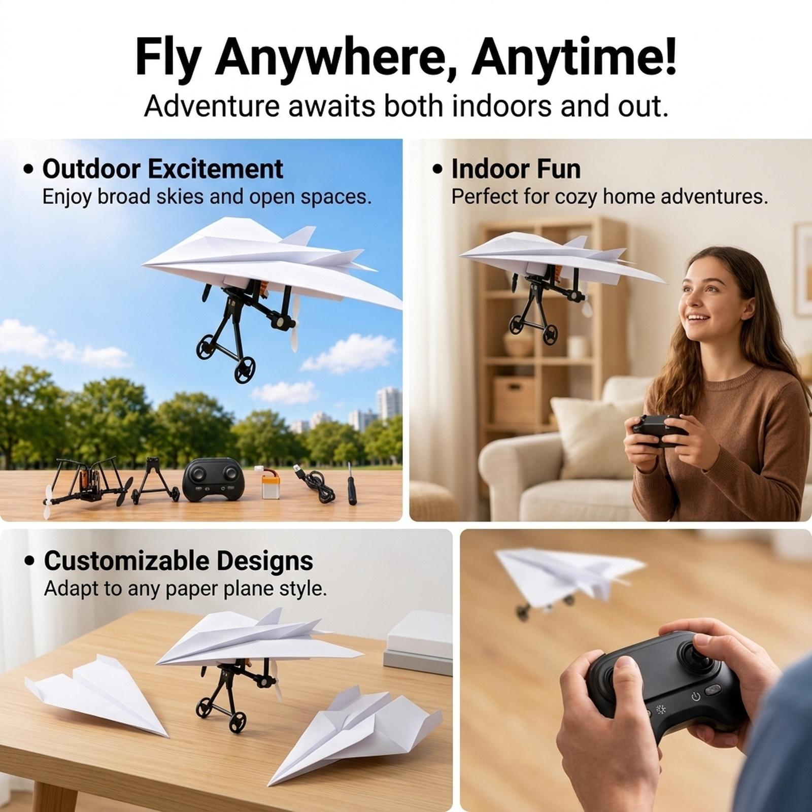Mini RC Airplane DIY Kit ABS M - Diy Electronics Kits For Kids ulasan dan harga