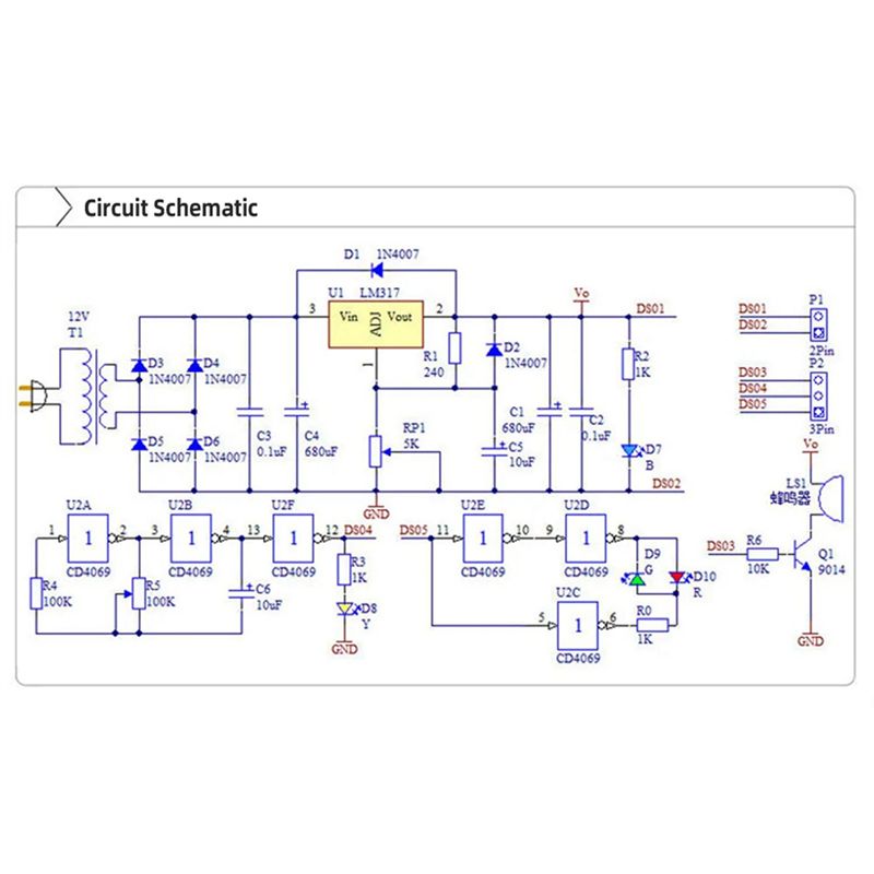 BHTS-2X LM317 Adjustable Volta - Lm317 Voltage Regulator ulasan dan harga