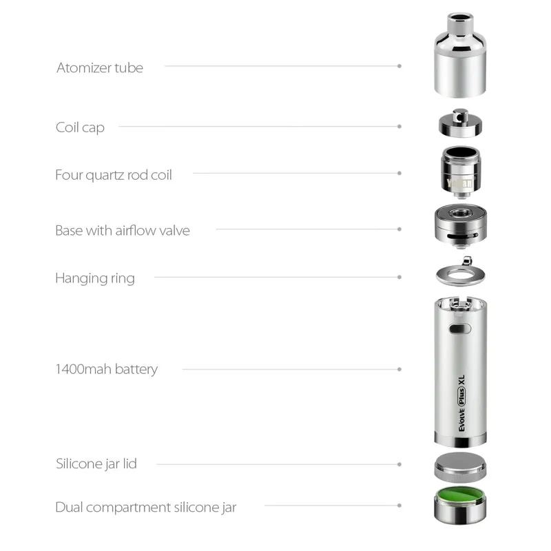 Original Yocan Evolve Plus XL  - Diy Vape Electronics ulasan dan harga