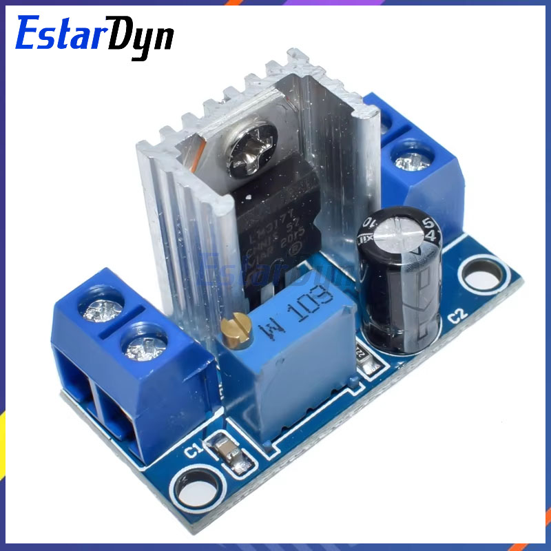 Estardyn LM317 Adjustable Volt - Lm317 Voltage Regulator ulasan dan harga