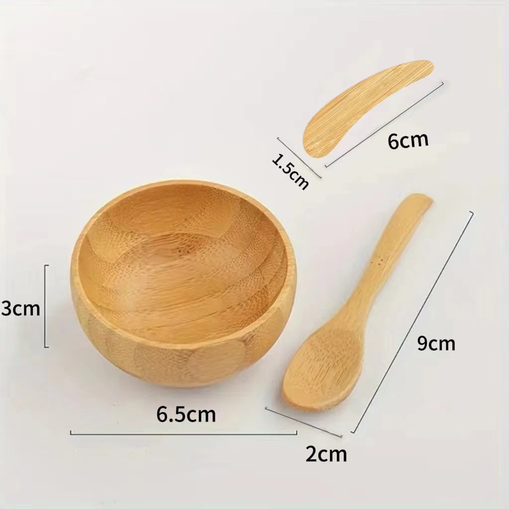 Bamboo Face Mask Mixing Bowl S - Diy Kit Elektronik ulasan dan harga