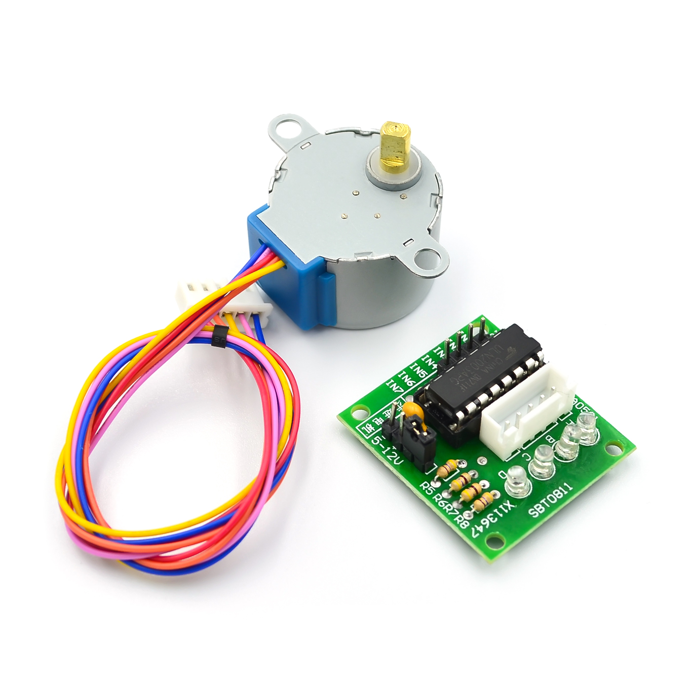 5V Stepper Motor 28BYJ-48 + UL - Stepper Motor 28Byj ulasan dan harga
