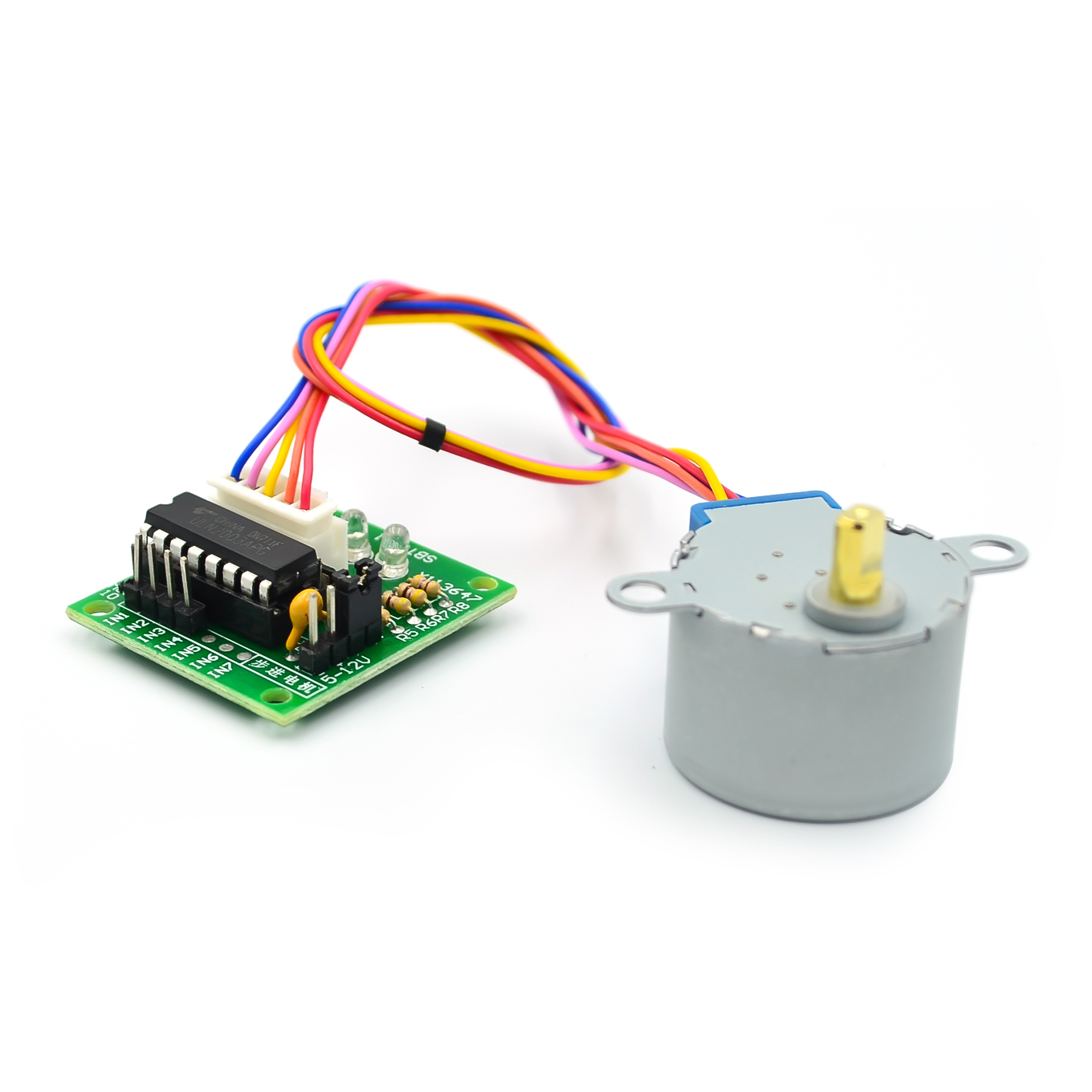 5V Stepper Motor 28BYJ-48 + UL - Stepper Motor 28Byj ulasan dan harga