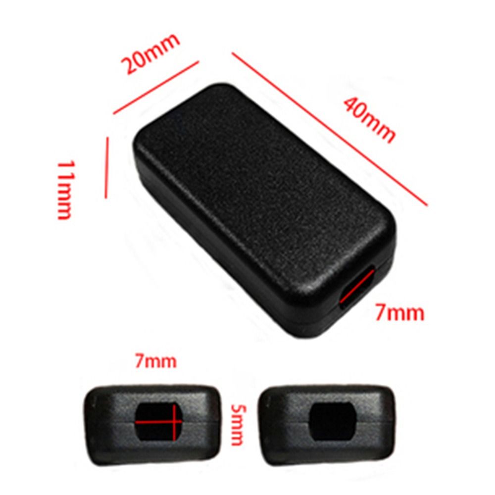 Black DIY ABS Plastic Electron - Diy Electronics Projects ulasan dan harga