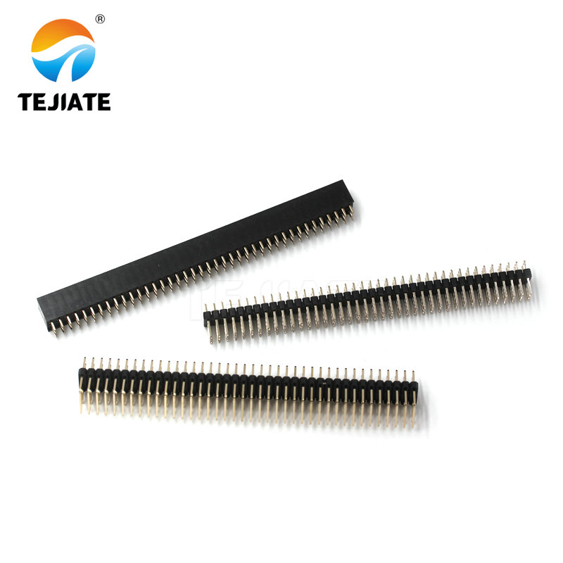 1PCS 2.54 3*40 Three Row Male  - Male Female Header Pin ulasan dan harga