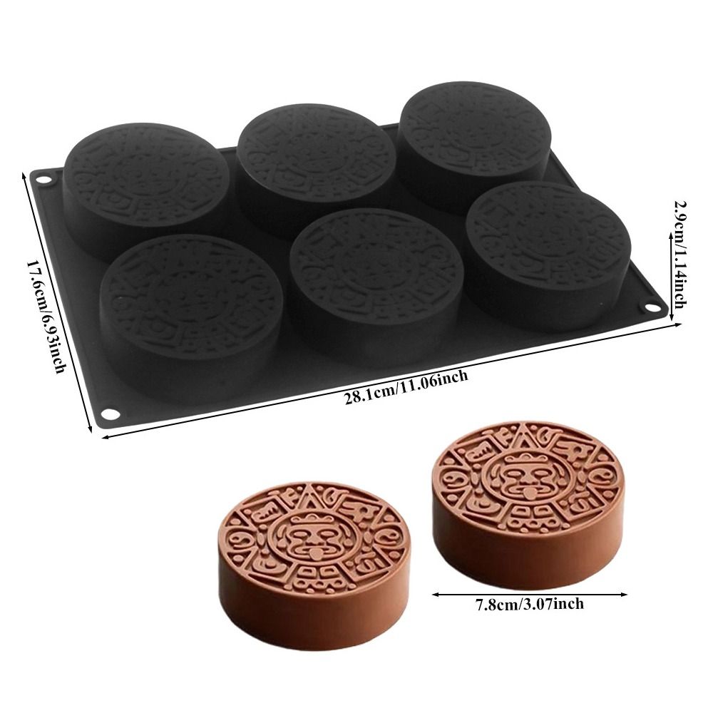 6 Cavity Totem Cake Mold Food- - Diy Electronics Components ulasan dan harga