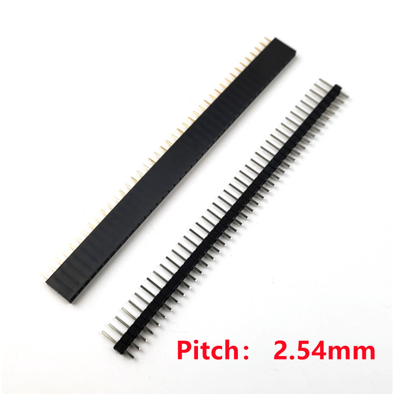 5 Pairs 40 Pin 1x40 Single Row - Male Female Header Pin ulasan dan harga