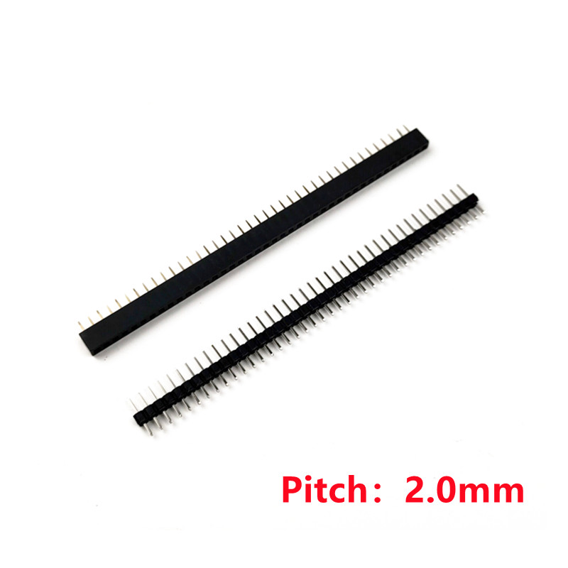 5 Pairs 40 Pin 1x40 Single Row - Male Female Header Pin ulasan dan harga