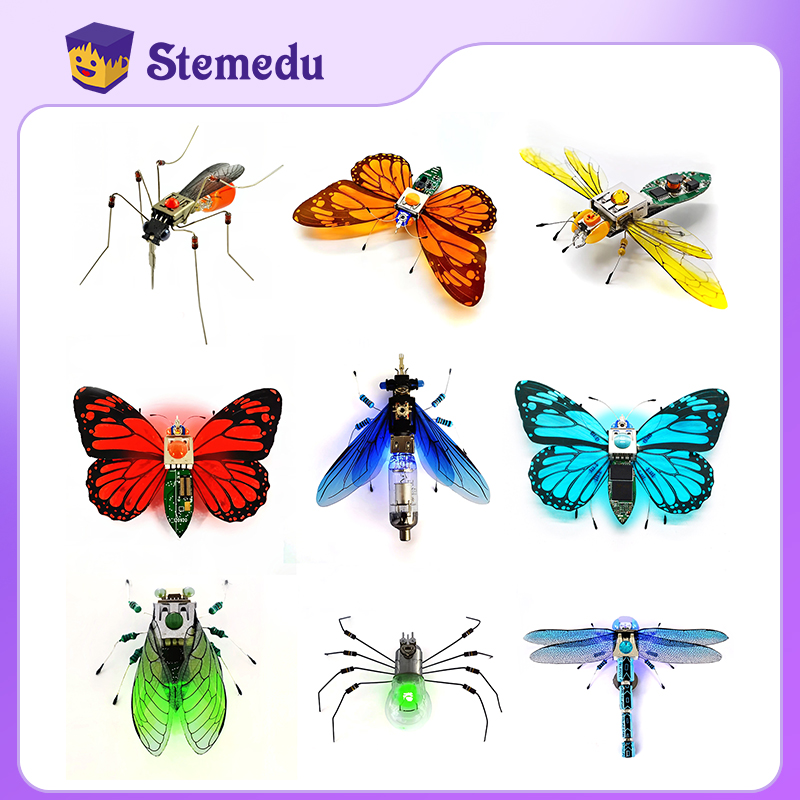 STEAM DIY Toys Robot Insect Sc - Diy Electronics Kits For Kids ulasan dan harga