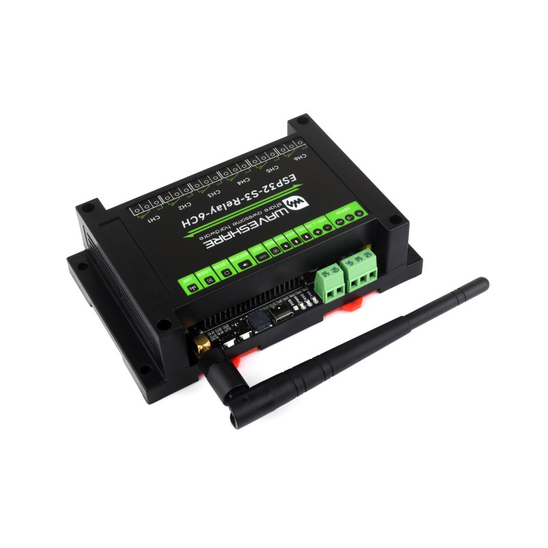 Industrial 6 relay Channel ESP - Esp32 Wifi Bluetooth ulasan dan harga