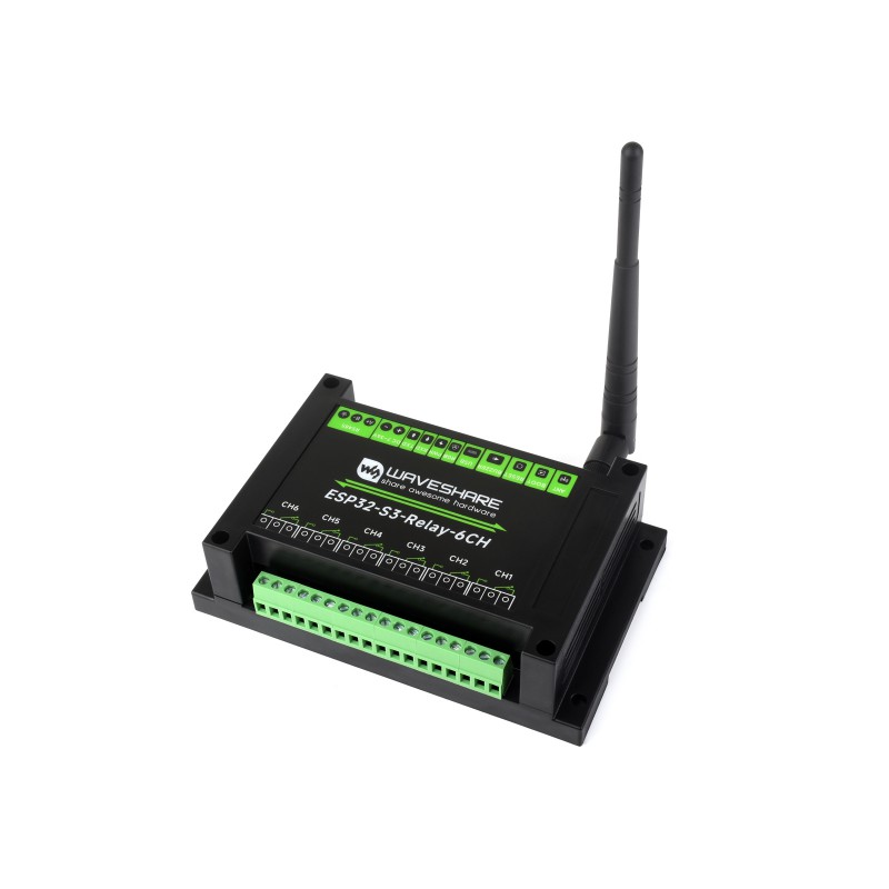 Industrial 6 relay Channel ESP - Esp32 Wifi Bluetooth ulasan dan harga