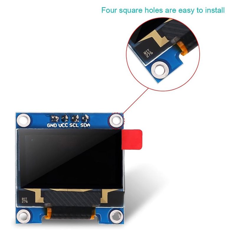 A37T-4Pcs 0.96 Inch OLED Displ - Oled Display Module ulasan dan harga