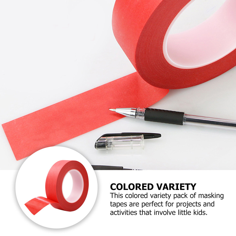 3 Red Masking Tape High Temper - Diy Electronics Components ulasan dan harga