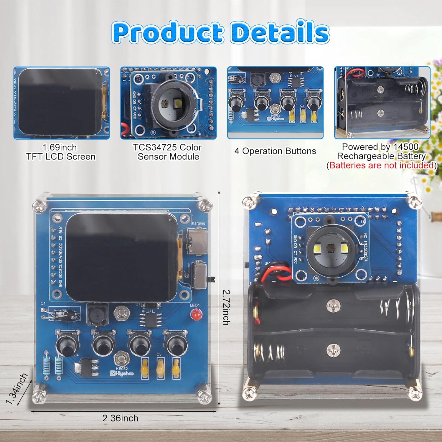 DIY Color Recognition Solderin - Diy Electronics Kits For Kids ulasan dan harga