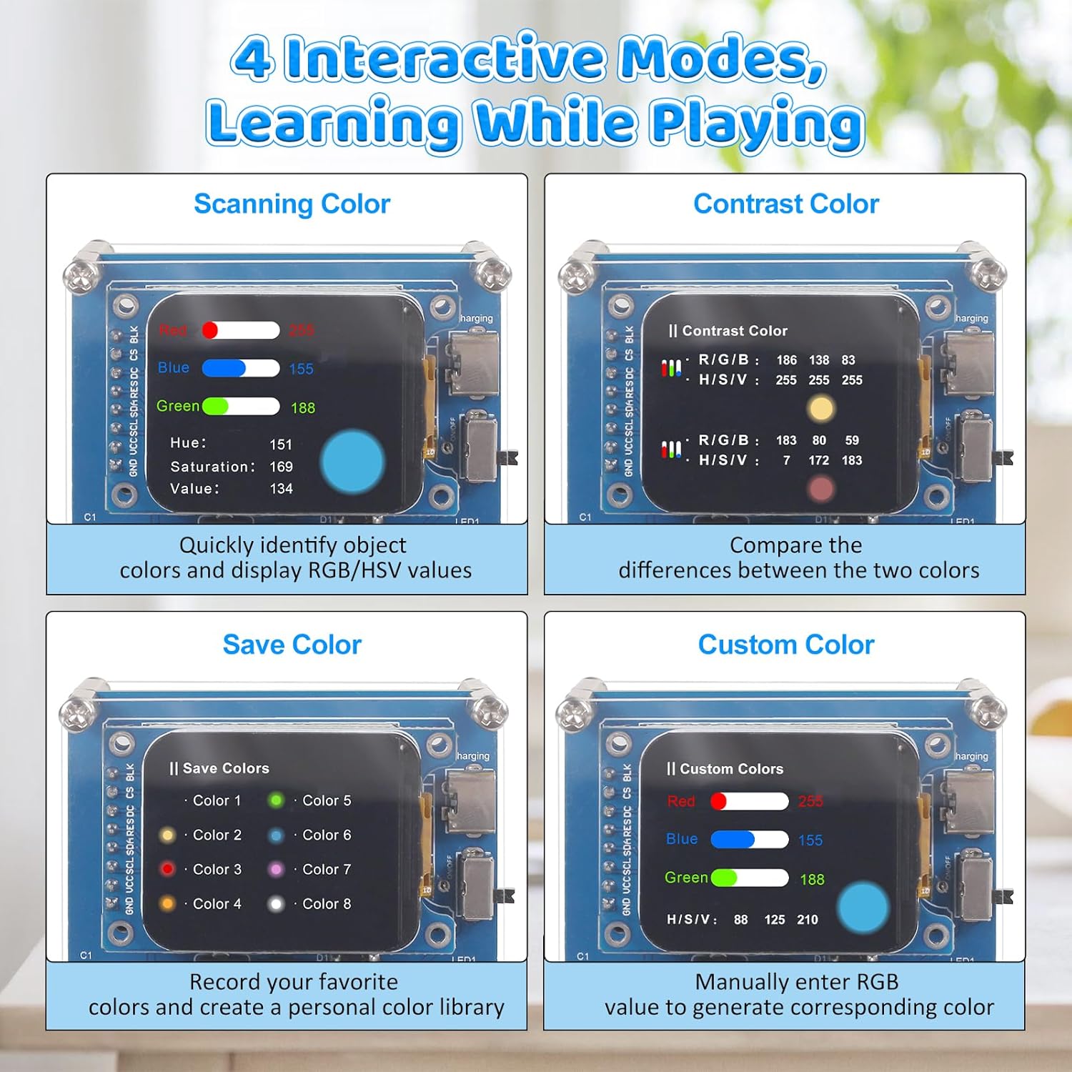 DIY Color Recognition Solderin - Diy Electronics Kits For Kids ulasan dan harga